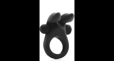 Shots - Shots Toys Rabbit Cockring black