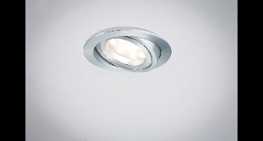Inbouwlamp LED Coin gesatineerd rond 7 W alu Set van 1 dimbaar en zwenkbaar