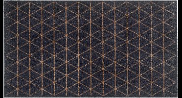 MD Entree - Design mat - Universal - Triangle Copper - 67 x 120 cm