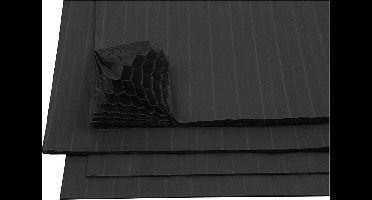 Harmonica papier, vel 28x17,8 cm, zwart, 8 vellen