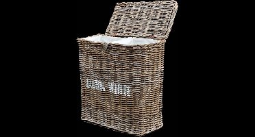 Rotan wasmand - 120L - kubu grey