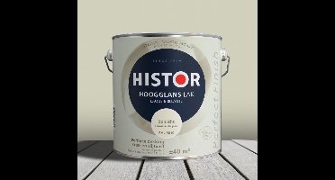 Histor Perfect Finish Lak Hoogglans 2,5 liter - Zonlicht (Ral 9010)