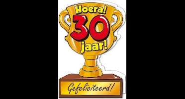 Trofee kaart - 30 jaar