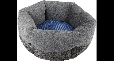 Hondenmand Dotties - Grijs - 53 x 53 x 18 cm