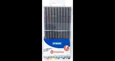 Fijnschrijvers 10 Stuks