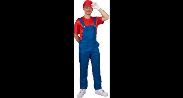 Blauwe Werk Tuinbroek Man