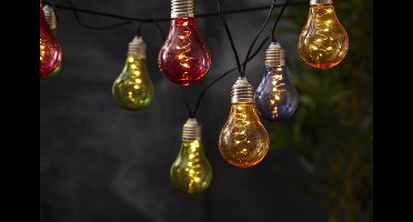 Kolorowa solarna girlanda świetlna LED odpowiednia na zewnątrz Star Trading Glow, dł. 1,9 m