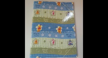 Elastomap Tekenmap Zware Kwaliteit Karton 2 Elastieken Winnie The Pooh 37 x 28 cm Disney Lannoo Graphics