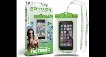 Waterproof Case For Smartphone White & Green