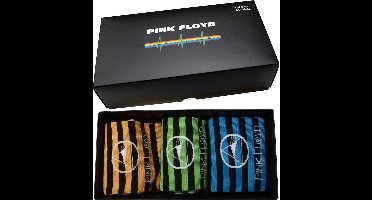 Pink Floyd - Mono Prism Sokken - Set van 3 - EU 39-45 - Multicolours