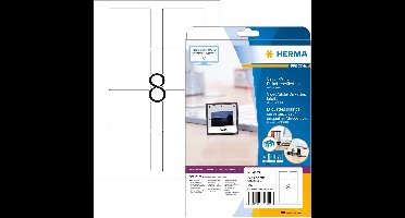 HERMA Diskette-etiketten wit 3.5 70x67.7 A4 200 st.