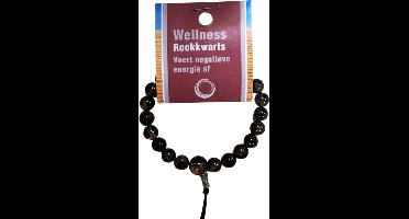 Powerbead Armband Rookkwarts (Met Displaykaart)