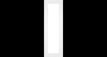Passe-Partout Fotomaat 10x30 cm - Lijstmaat 20x60 cm - Wit - Museumkarton - Fotolijst niet inbegrepen