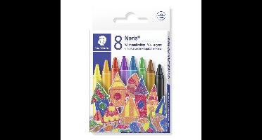 Speelgoed | Creatief / Artwork / Diy - Noris Club Waskrijt - Set 8 St