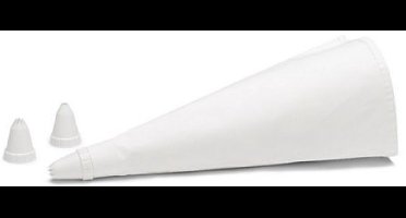 Spuitzak met 3 spuitmondjes, 28 cm