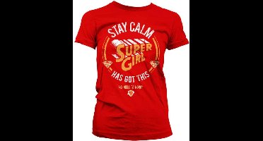 DC Comics Supergirl Dames Tshirt -L- Supergirl Has Got This Rood
