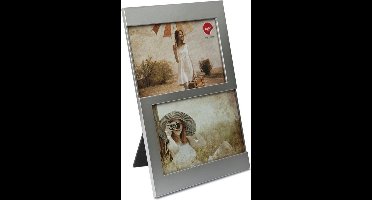 Balvi Fotolijst Dijon 25 X 16,3 Cm Zilver 2 Foto's