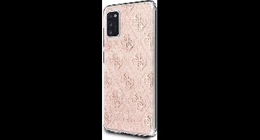 Guess 4G Logo Backcase hoesje Samsung A41 Roze