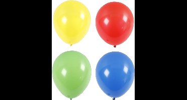 Creotime Ballonnen Voor Helium Multicolor 4 Stuks