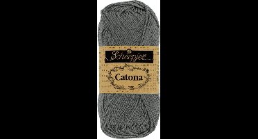 Scheepjes Catona 10gr - 501 Anthracite