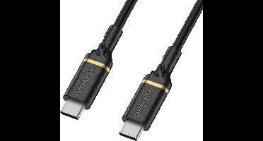 Otterbox Nylon USB-C naar USB-C Kabel 2 Meter - Zwart