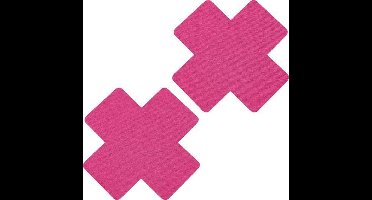 *** 2 Paar Pink Nipple Stickers - Tepel Plakker - Steentjes wit - Tepelstickers Pinch - Nipple Sticker - Tepel Plakker - Tepelstickers - van Heble® ***