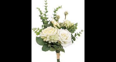 Kunstbloemen, kunstplanten, kunstrozen, bloemen, kunstbloemen, decoratie, zijden bloemen, boeket, kunstbloemstukken, tafeldecoratie, bruiloft, kamerdecoratie, wit