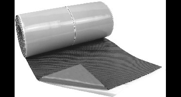 Easy FA Zelfklevende Loodvervanger Zwart - 30cm x 5m