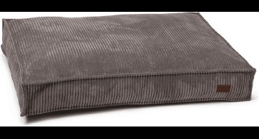 Designed by Lotte Ribbed - Hondenkussen - Bruin - 100x70x15 cm