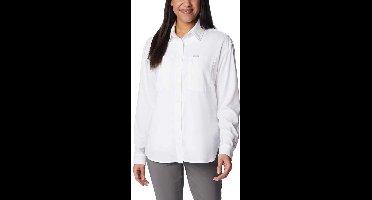 Columbia Silver Ridge Utility™ Relaxed Overhemd Met Lange Mouwen Wit S Vrouw