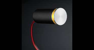 LED trapverlichting Lepe - verlichting trap / wandverlichting / trapspots - 1W / modern / binnen / rond / 230V / IP20 / warmwit