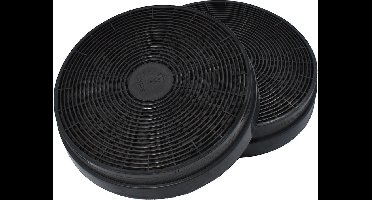 AllSpares Koolstoffilter (4 St.) voor afzuigkappen geschikt voor Bomann KF561, PKM CF110 en Respekta MIZ0023 (Ø164mm)