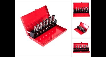 RUKO - Kernborenset HSS - Weldon-schacht (3/4") - 7-delig