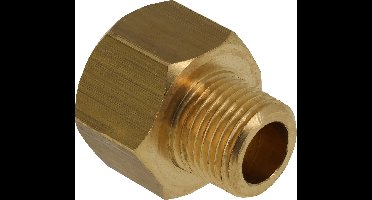 Bonfix Conische draadfitting Neusstuk 1 x 3/4 - lange interne gasdraad x conische buitendraad