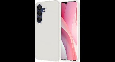 Hoesje - Geschikt voor Samsung Galaxy A15 - Sterk & Shockproof - Hoes Cover - Siliconen Case - Wit