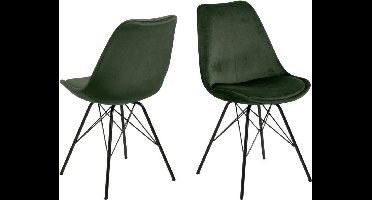 Eetkamerstoel Tiel Groen - Giga Living - Set van 2