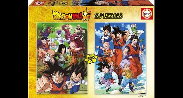 EDUCA - Puzzel- Dragon Ball - 2 x 500 stukjes - Legpuzzel voor volwassenen