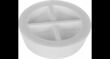 Rubberen schokdempers - Voor huishoudapparatuur - 4 stuks - Wit