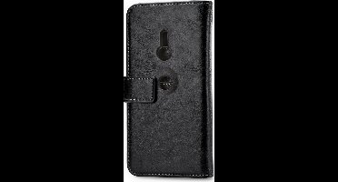 Mobilize Telefoonhoesje geschikt voor Sony Xperia XZ3 Hoesje | Mobilize Elite Gelly Bookcase Portemonnee | Pasjeshouder voor 3 Pasjes | Telefoonhoesje voor Pinpas / OV Kaart / Rijbewijs - Zwart