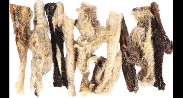 Flamingo Nature - Snack Honden - Nature Snack Schaapshoofdhuid Met Haar 200gr - 1st - 132463 - 1st