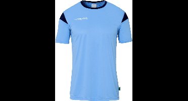 Uhlsport Squad 27 Shirt Korte Mouw Heren - Hemelsblauw / Marine | Maat: L