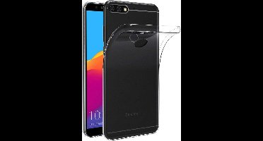 Hoesje voor Honor 7C backcover Shockproof siliconen Transparant