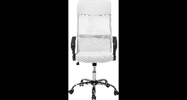 BELIANI DESIGN - Bureaustoel - Wit - Mesh