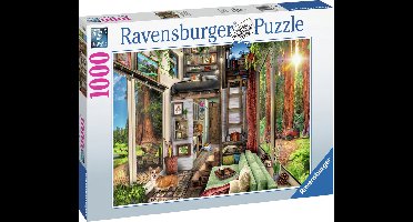Ravensburger puzzel Tiny House in Redwood Forest - Legpuzzel - 1000 stukjes