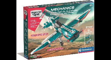 Clementoni Wetenschap & Spel Mechanica - Vliegtuigen en Helikopters - Constructie Speelgoed - Vanaf 8 jaar
