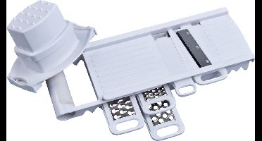 alpina Multirasp - Dunschillers en Raspen Set - RVS Messen - Wit