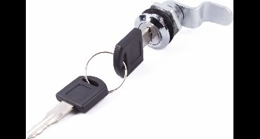 Benson Kantelslot - Lockerslot - 18 x 20 mm - Inclusief 2 Sleutels