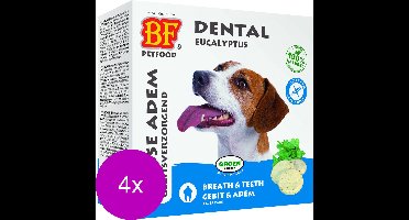 Biofood Snoepje Dogbite Tandverzorging - Hondensnacks - 4 x Naturel 55 stuks