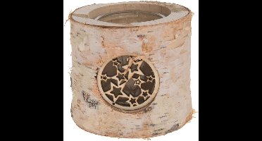 Dijk natural collections waxinelichthouder hout ster