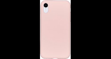 Accezz Hoesje - Geschikt voor Apple iPhone XR - Liquid Silicone Backcover - Roze